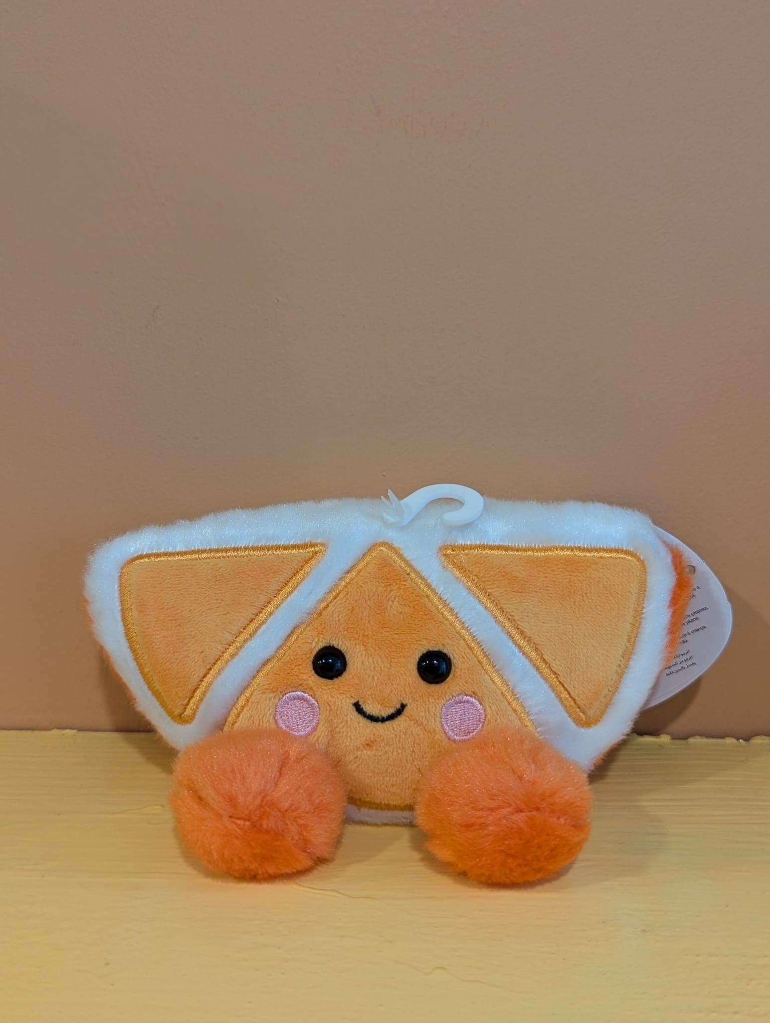 Palm pals orange plushie 