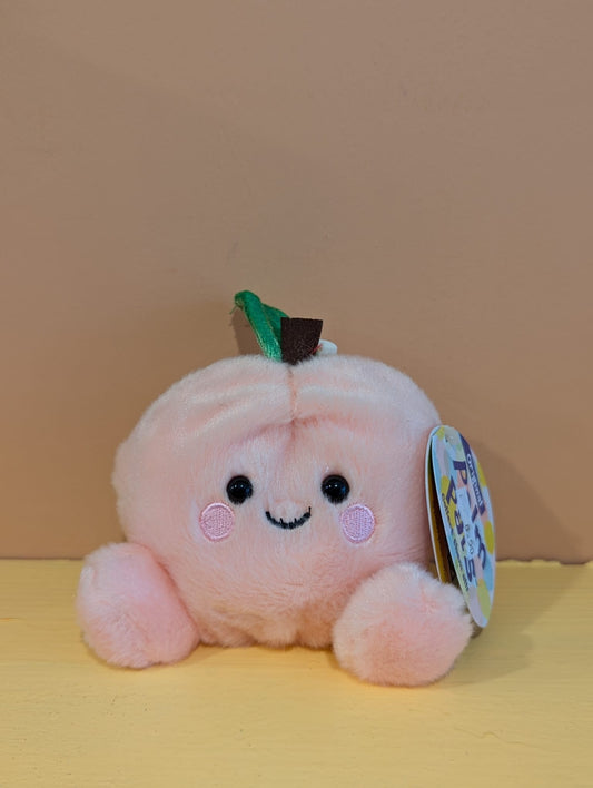 Palm pals peach plushie 