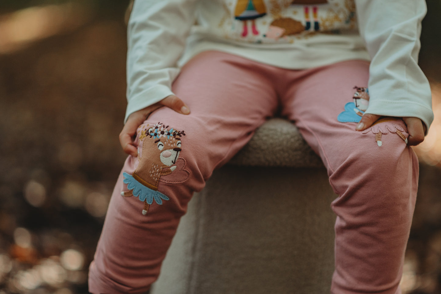 Fairy Knee Patch Legging | Lilly & Sid