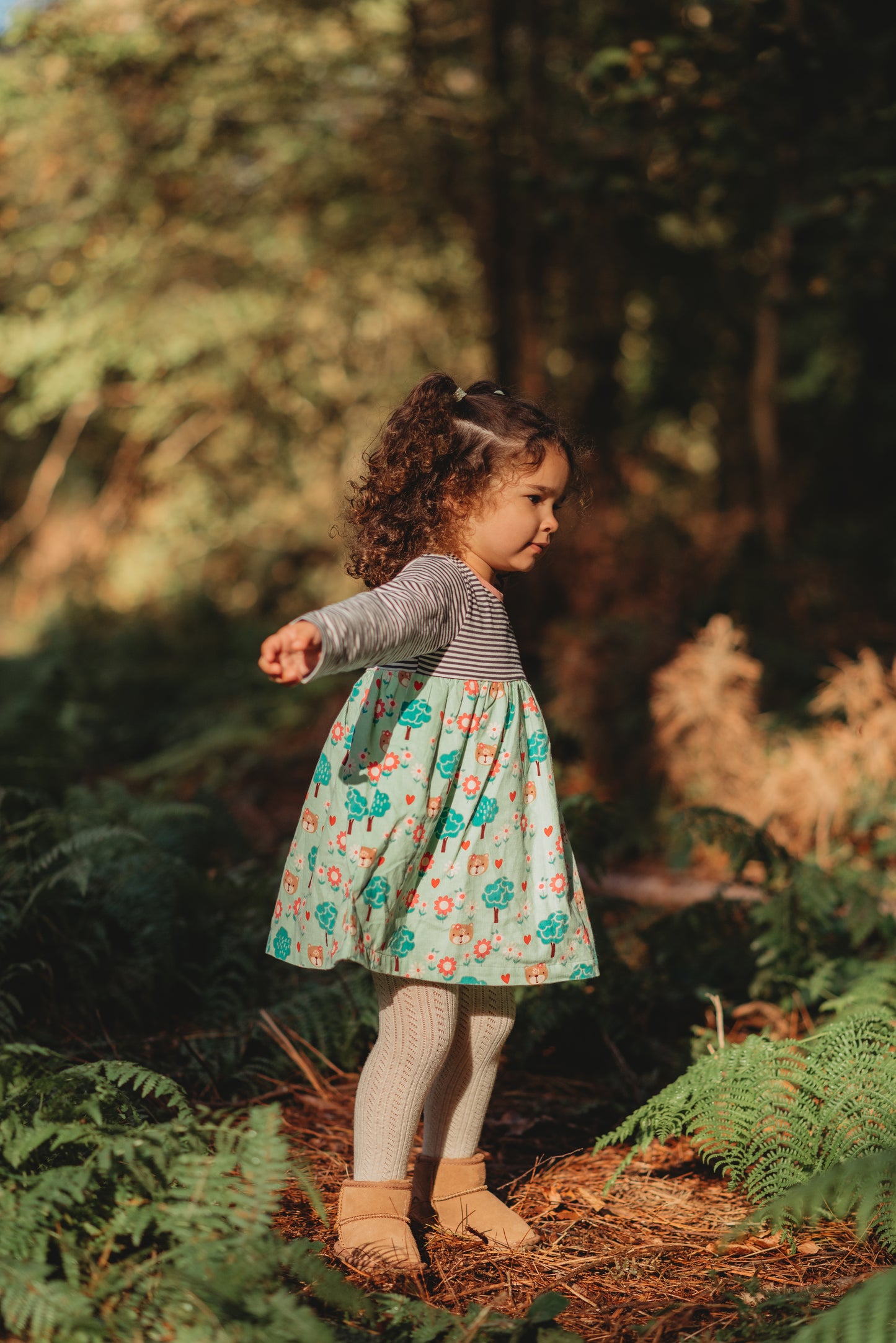 Woodland Cord Dress | Lilly & Sid