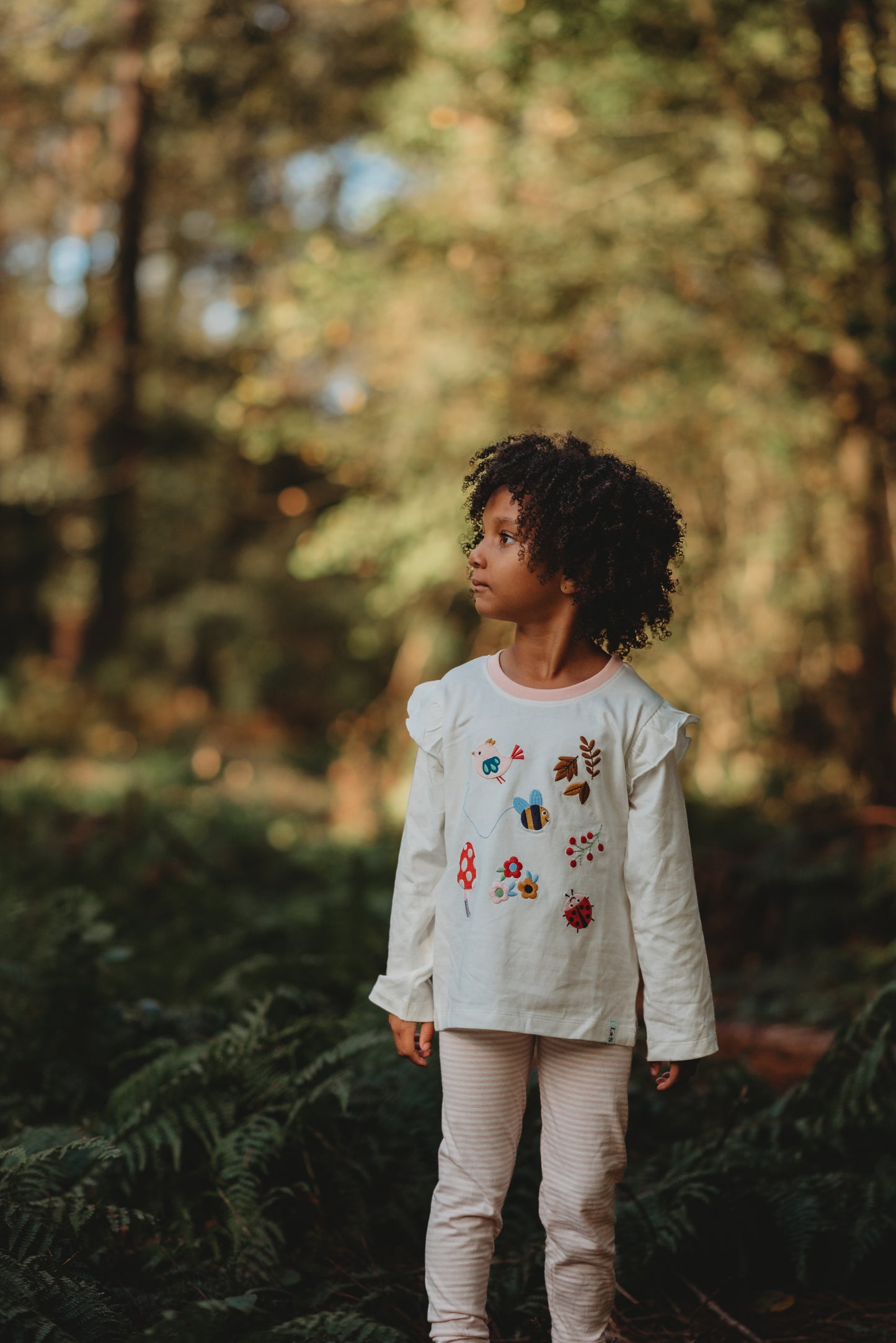 Woodland Friends Top | Lilly & Sid