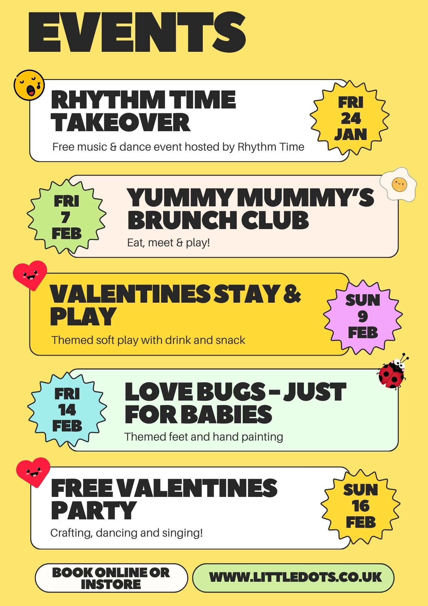 Free Valentines Party - Sunday 16th Feb