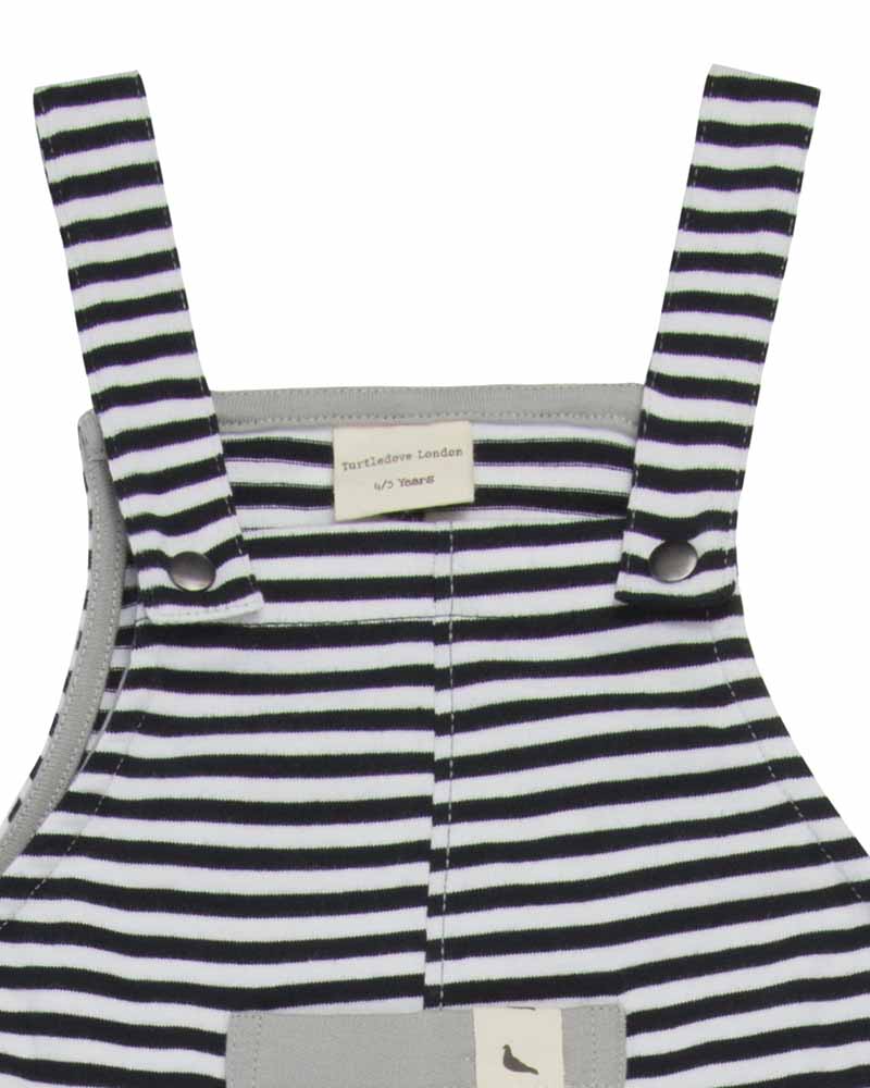 Humbug Stripe Dungarees | Turtledove London