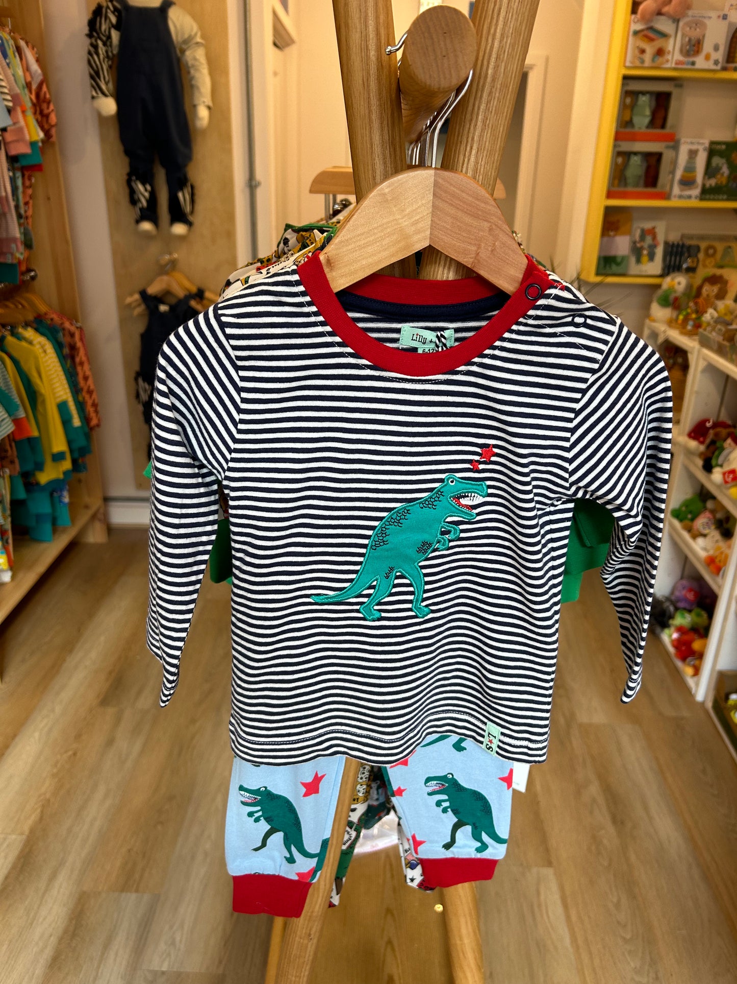 Dino Top and Trousers Set | Lilly & Sid