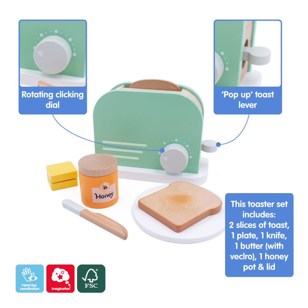 Jumini Play Toaster Set