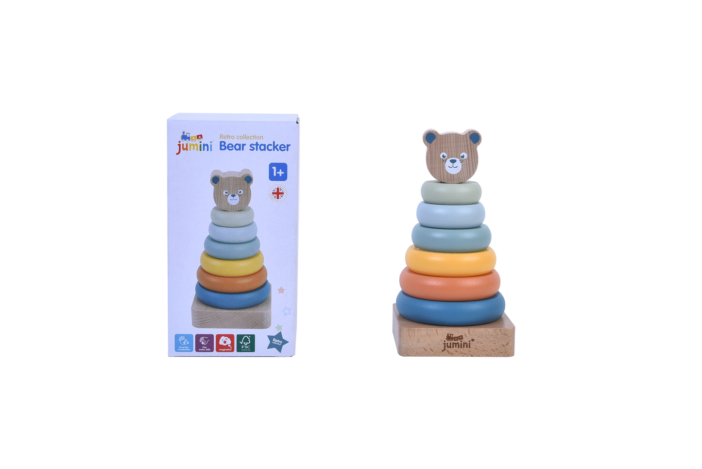 Jumini Retro Bear Stacker