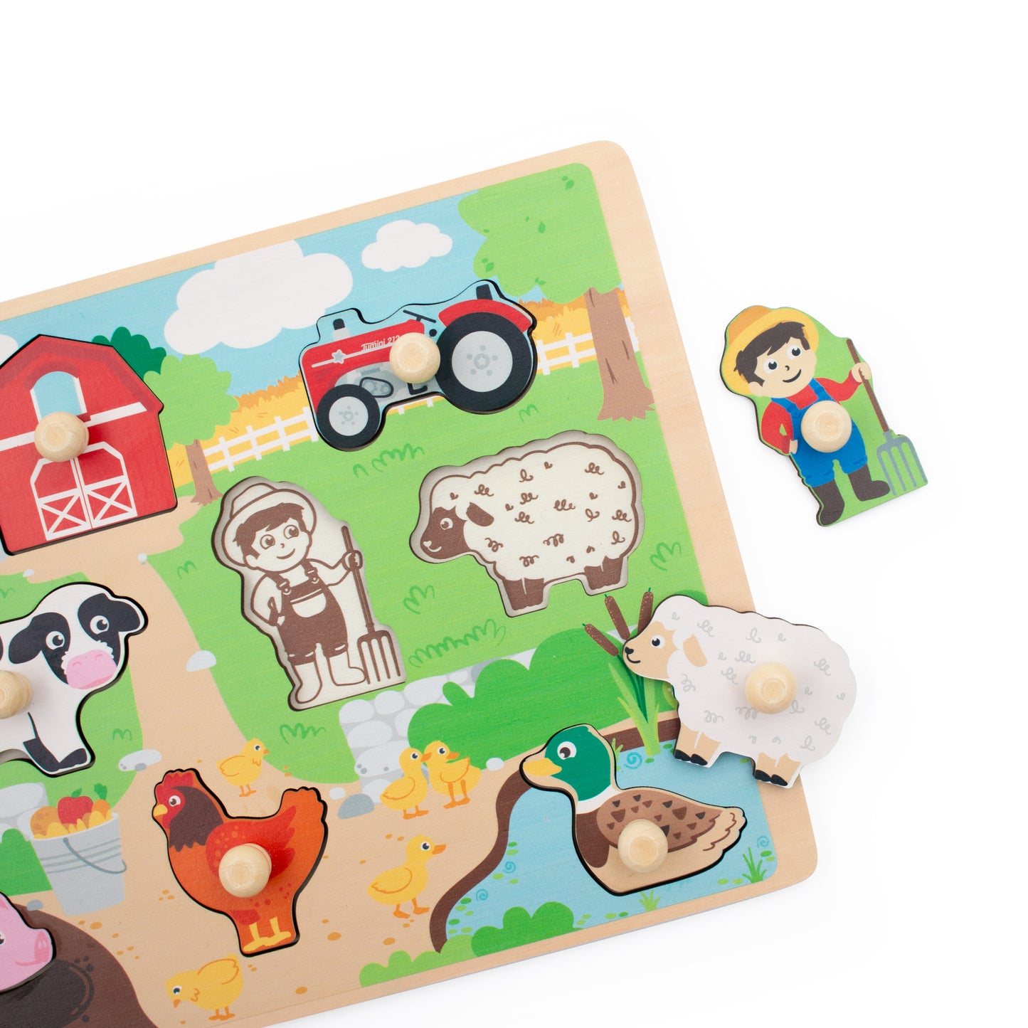 Jumini Farm Peg Puzzle