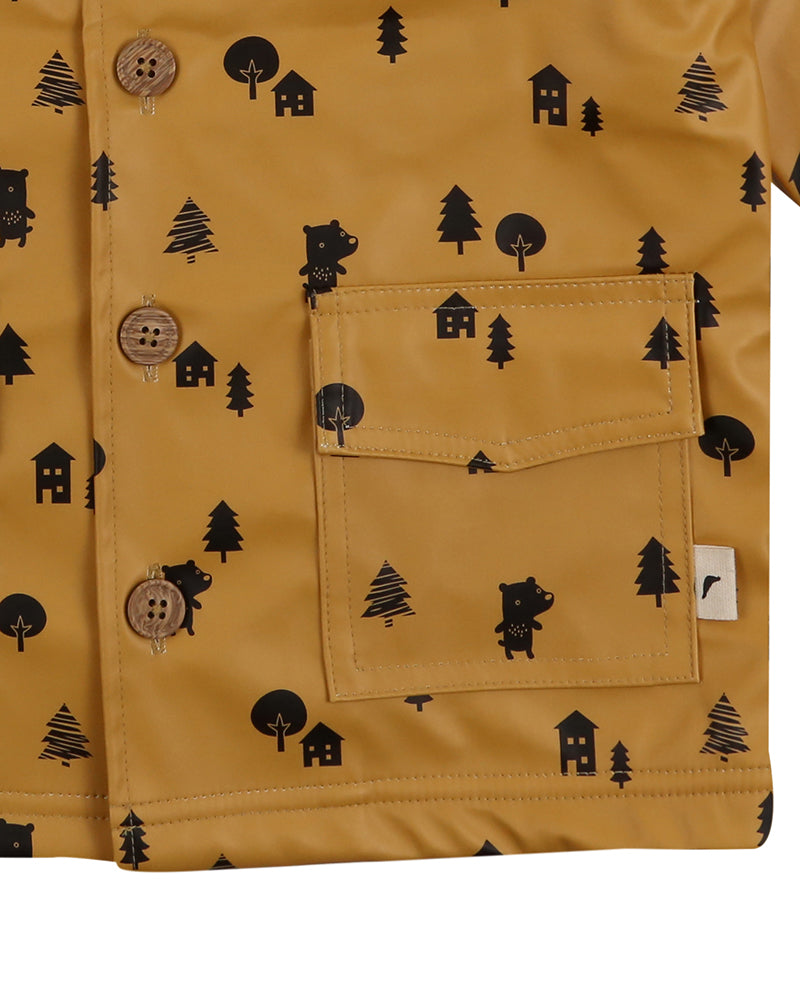 Bear Forest Raincoat | Turtledove London