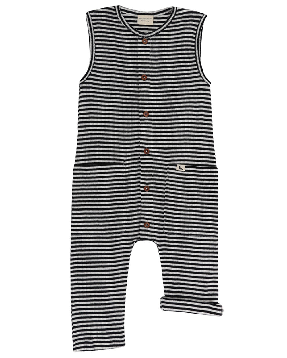 Stripe Rib Dungarees | Turtledove London