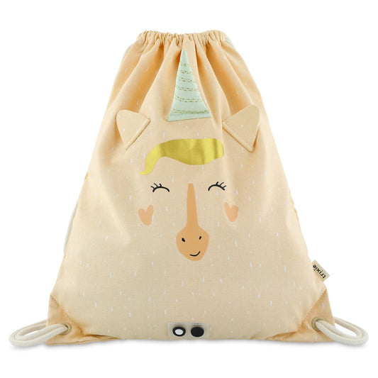 Mrs Unicorn Drawstring Bag