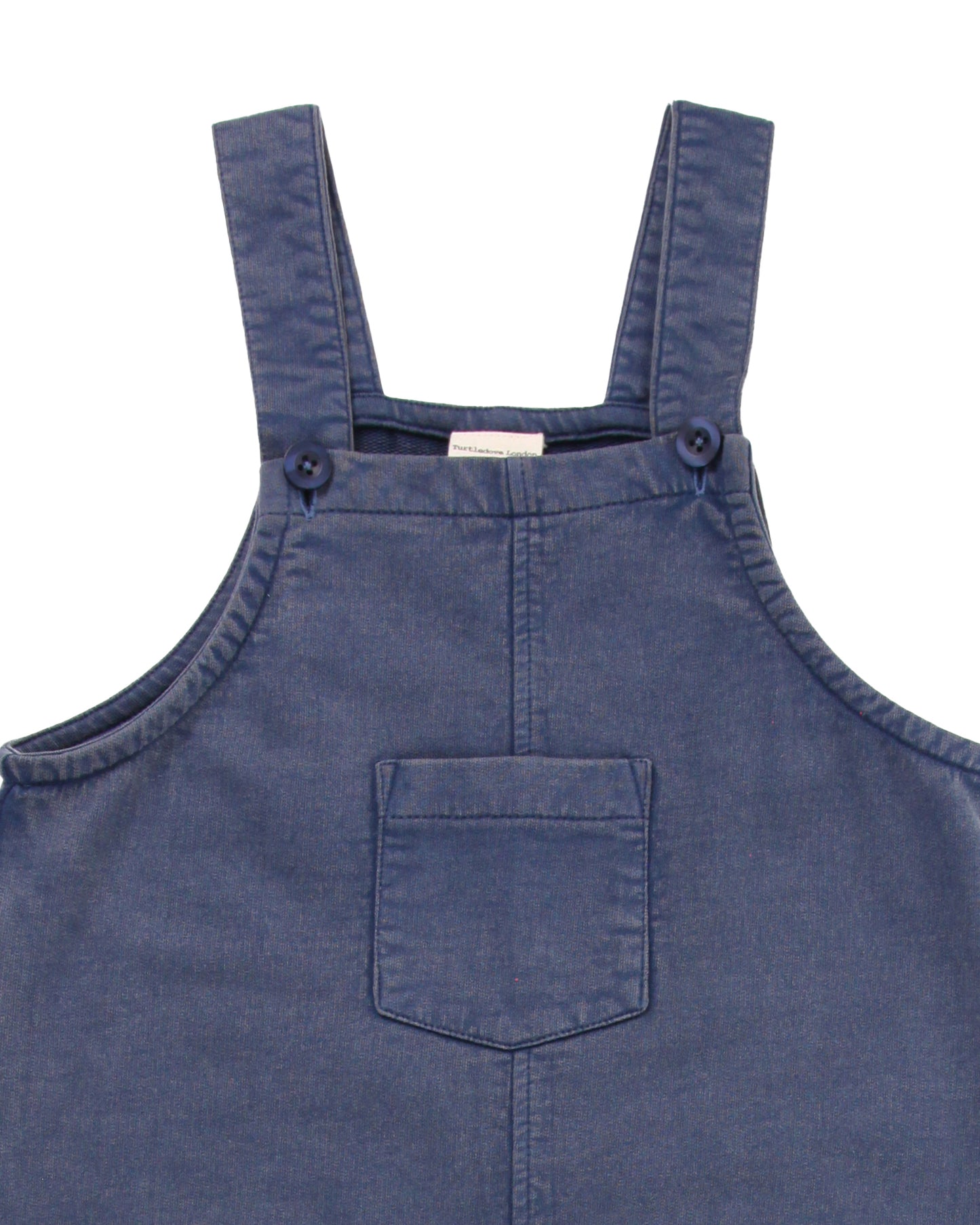 Zebra Denim Dungarees | Turtledove London