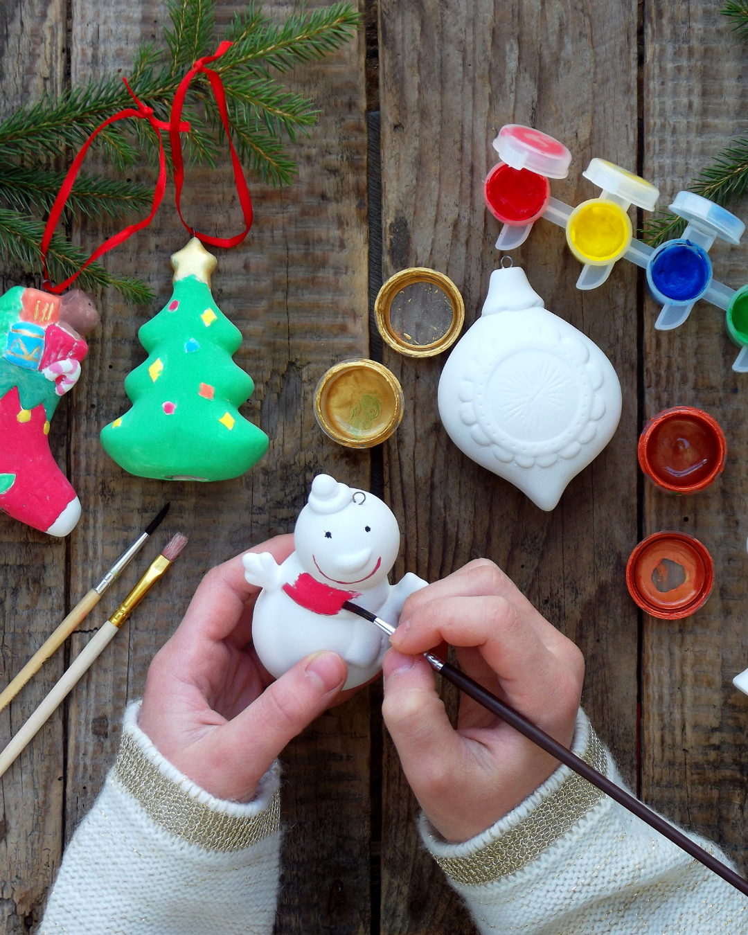 Paint Your Own Christmas Decoration - 7th December